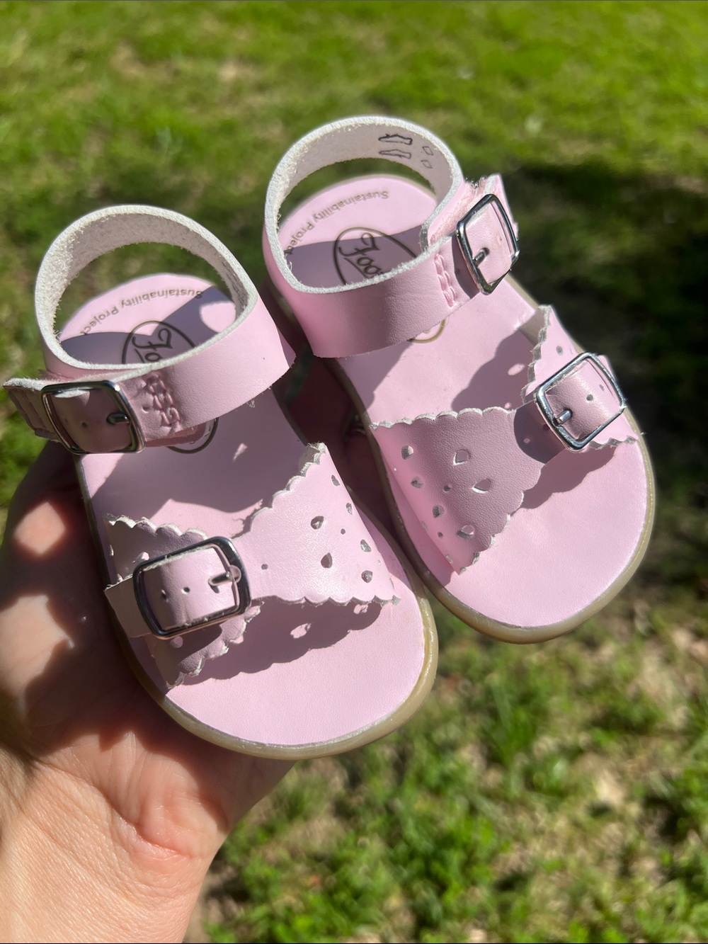 FootMates Pink Sandals - NEVER WORN